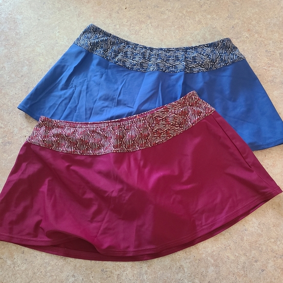 Prana Swim Skirts in Size Medium (Two Skirts) - Picture 2 of 6